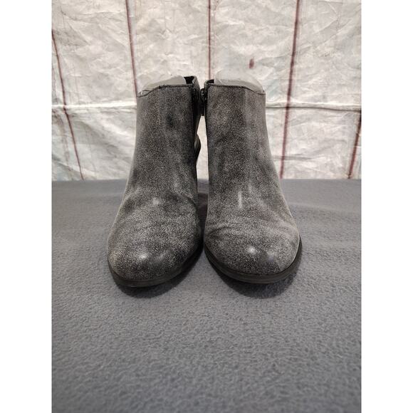 G By Guess Open Heel Bootie Size 9M Casual Night Out Gray - Picture 3 of 7